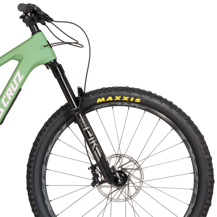 Santa Cruz 5010 5 C GX AXS Pike Select+ evo Exclusive Complete Mountain Bike 2024 Matte Spumoni Green
