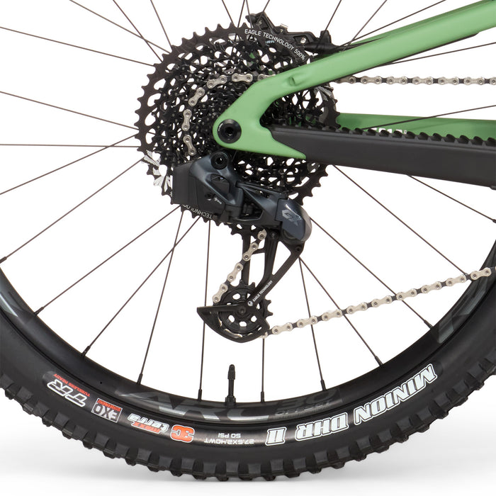 Santa Cruz 5010 5 C GX AXS Pike Select+ evo Exclusive Complete Mountain Bike 2024 Matte Spumoni Green
