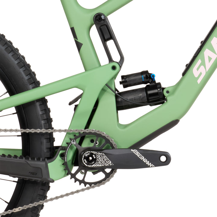 Santa Cruz 5010 5 C R RockShox evo Exclusive Complete Mountain Bike 2024 Matte Spumoni Green