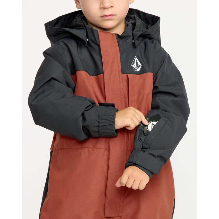 Volcom Little Flurry One Piece - Kids' Henna
