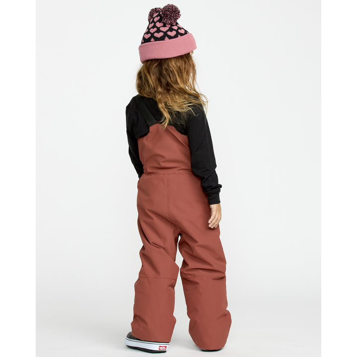 Volcom Little Flurry Insulated Bib Overalls - Kids' Henna