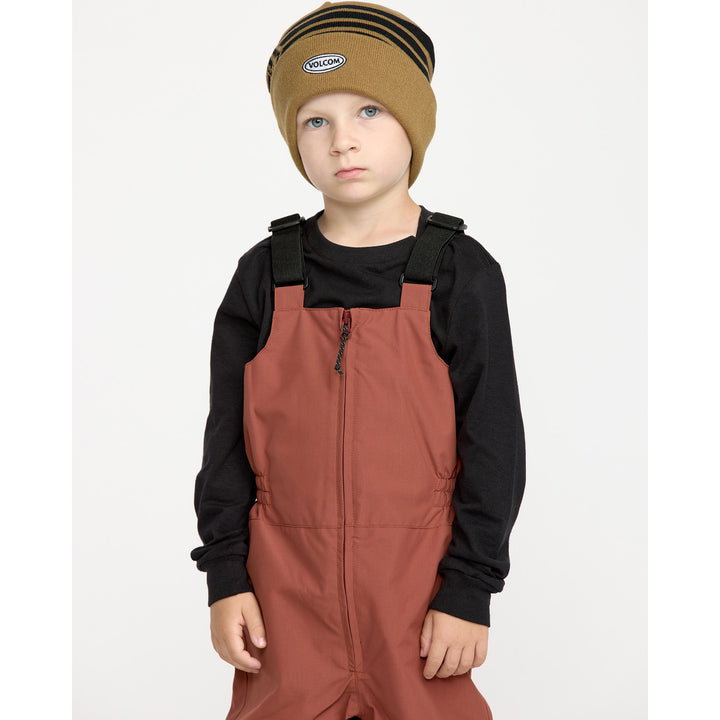 Volcom Little Flurry Insulated Bib Overalls - Kids' Henna
