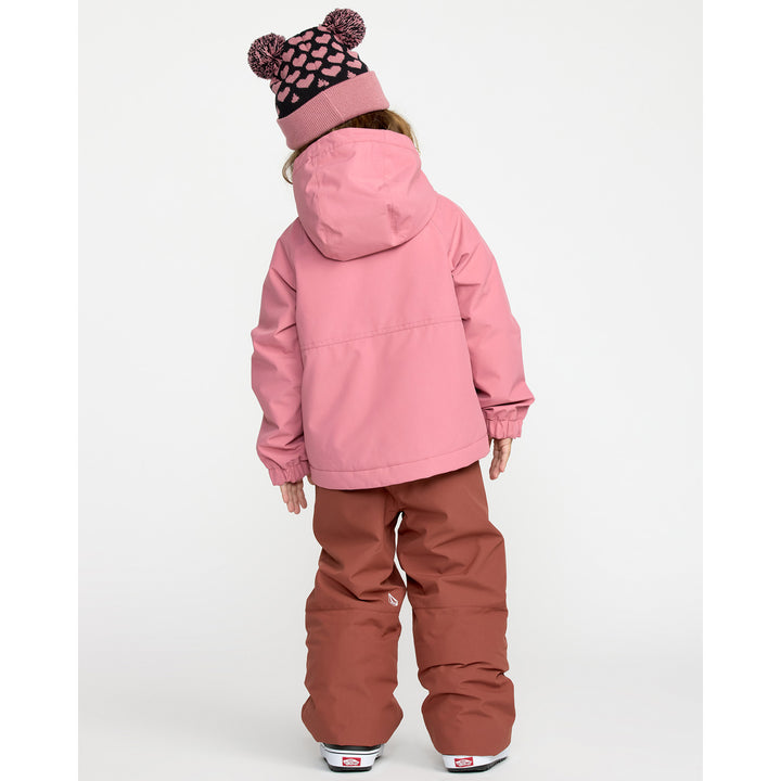 Volcom Little Flurry Insulated Bib Overalls - Kids' Henna