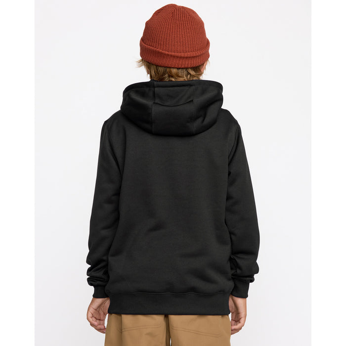 Volcom Hydro Fleece Hoodie - Kids' Black
