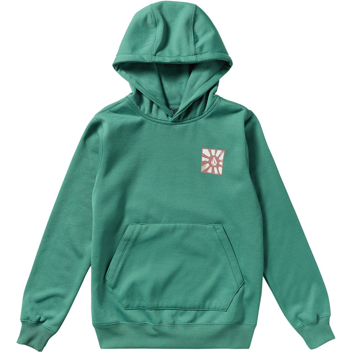 Volcom Hydro Fleece Hoodie - Kids' Spruce Green