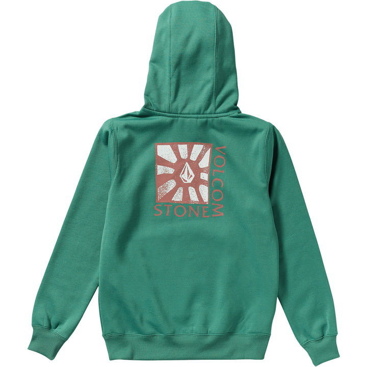 Volcom Hydro Fleece Hoodie - Kids' Spruce Green