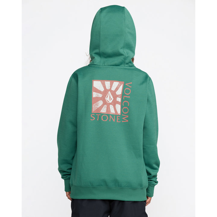 Volcom Hydro Fleece Hoodie - Kids' Spruce Green