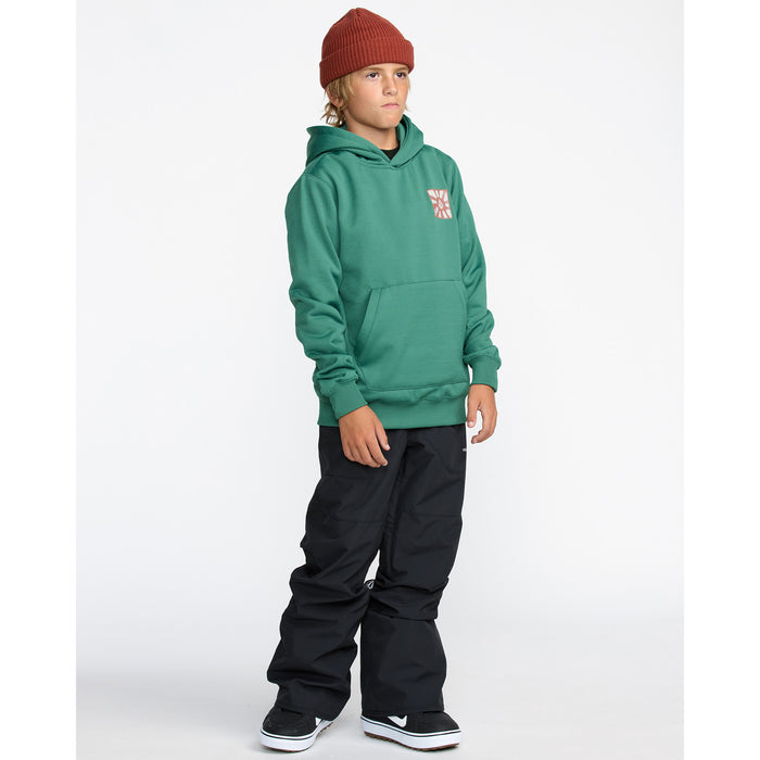 Volcom Hydro Fleece Hoodie - Kids' Spruce Green