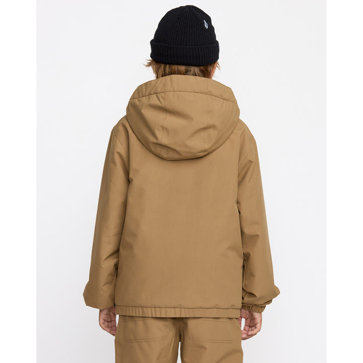 Volcom Chaos Full Zip Jacket - Boys' Bronze