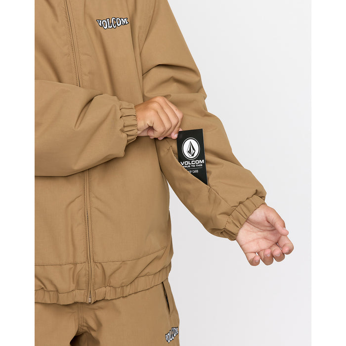 Volcom Chaos Full Zip Jacket - Boys' Bronze