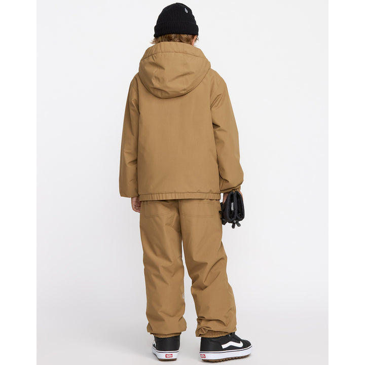 Volcom Chaos Full Zip Jacket - Boys' Bronze
