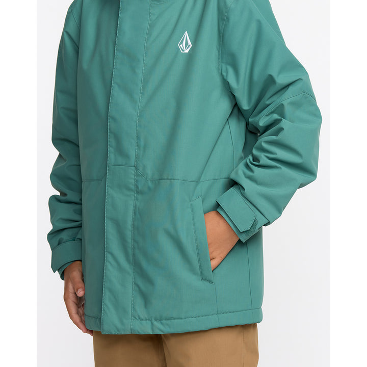 Volcom Vernon Insulated Jacket - Boys' Spruce Green