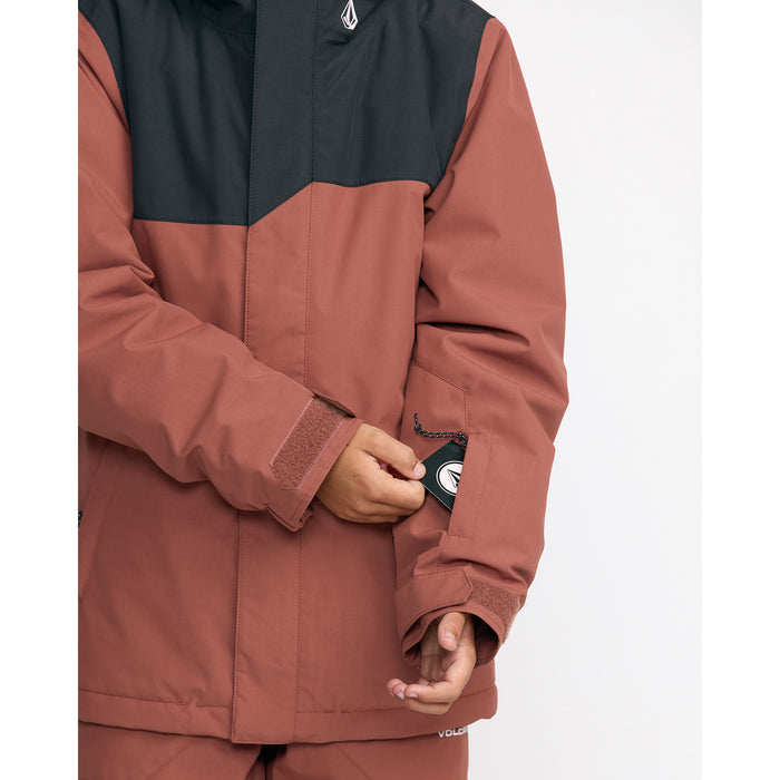 Volcom Stone.91 Insulated Jacket - Boys' Henna