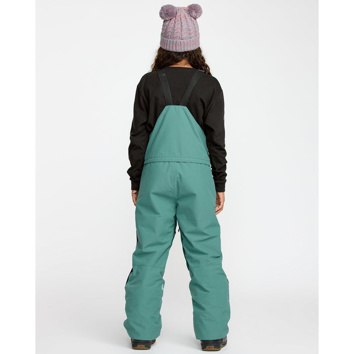 Volcom Barkley Insulated Bibs - Kids' Spruce Green