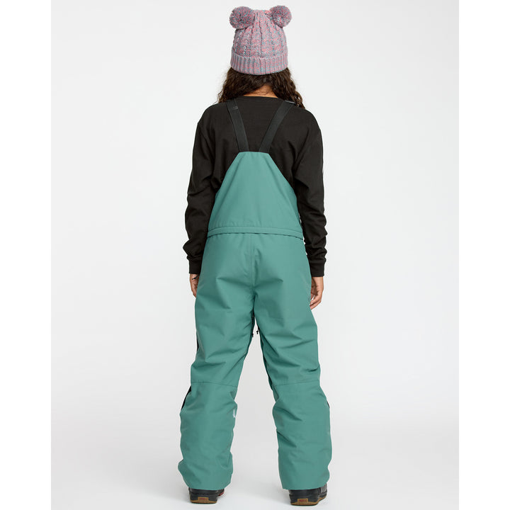 Volcom Barkley Insulated Bibs - Kids' Spruce Green