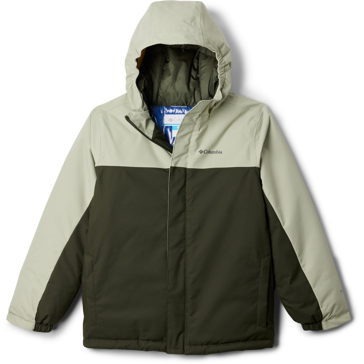 Columbia Hikebound II Insulated Jacket - Boys' Greenscape/Safari