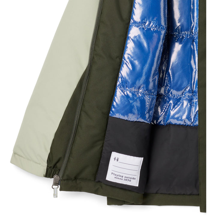 Columbia Hikebound II Insulated Jacket - Boys' Greenscape/Safari