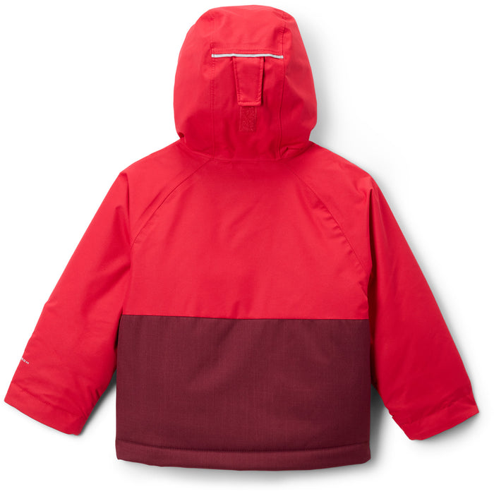 Columbia Alpine Action III Jacket - Toddler Boys' Rich Wine Melange/Mountain Red