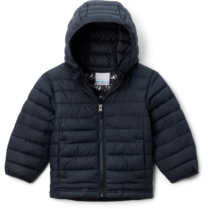Columbia Powder Lite II Hooded Jacket - Toddler Boys' Black