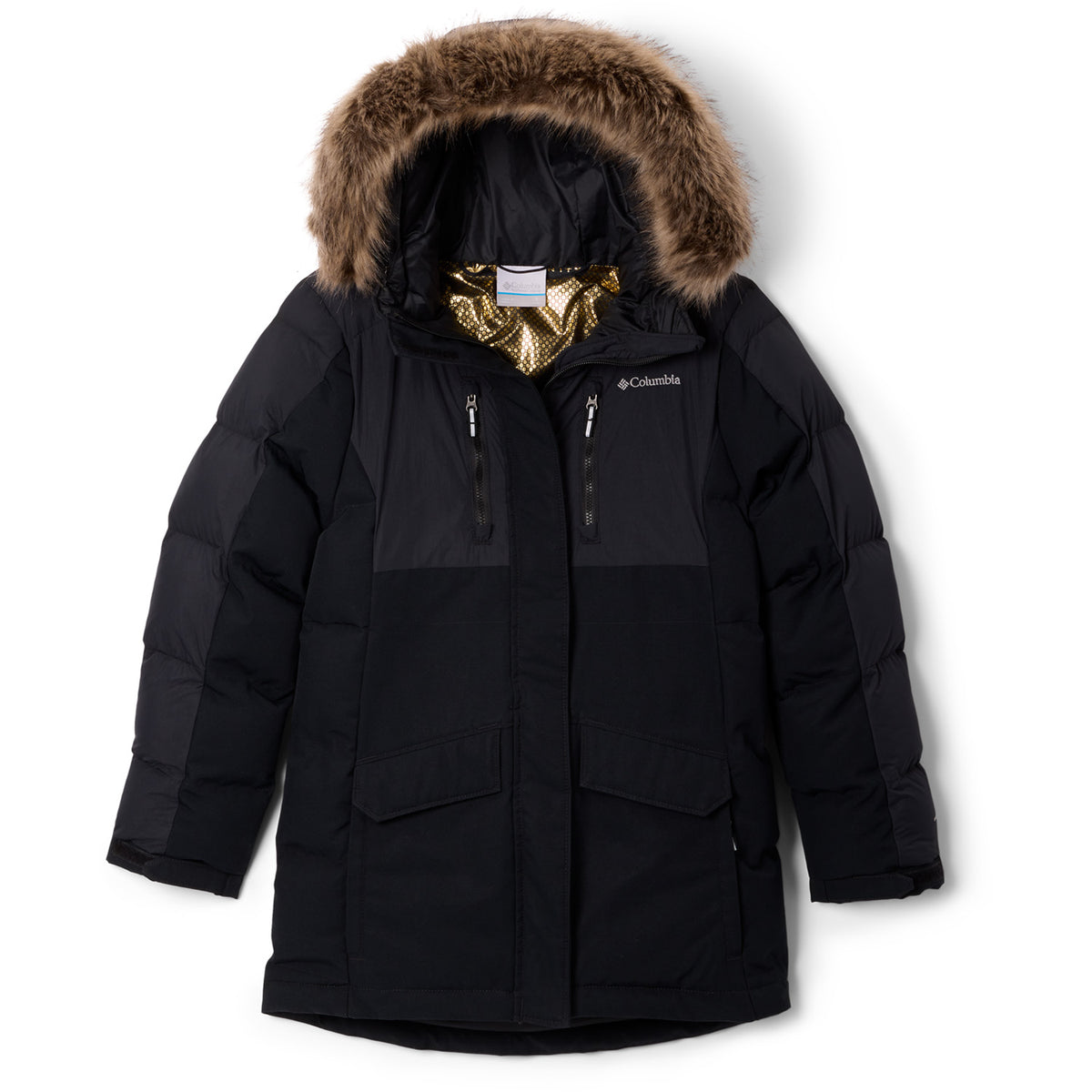 Columbia Marquam Peak Fusion III Parka - Girls' Black