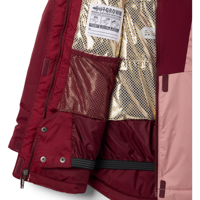 Columbia Mighty Mogul III Jacket - Girls' Eraser Pink/Rich Wine