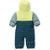 Columbia Powder Lite II Reversible Bunting - Infants' Everblue/Neon Light/Crushed Blue