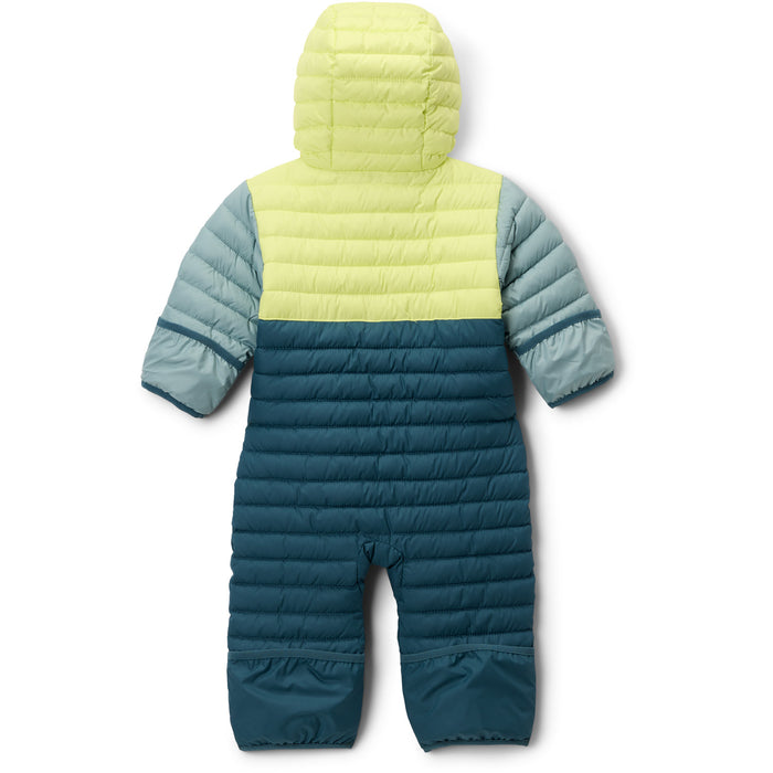 Columbia Powder Lite II Reversible Bunting - Infants' Everblue/Neon Light/Crushed Blue