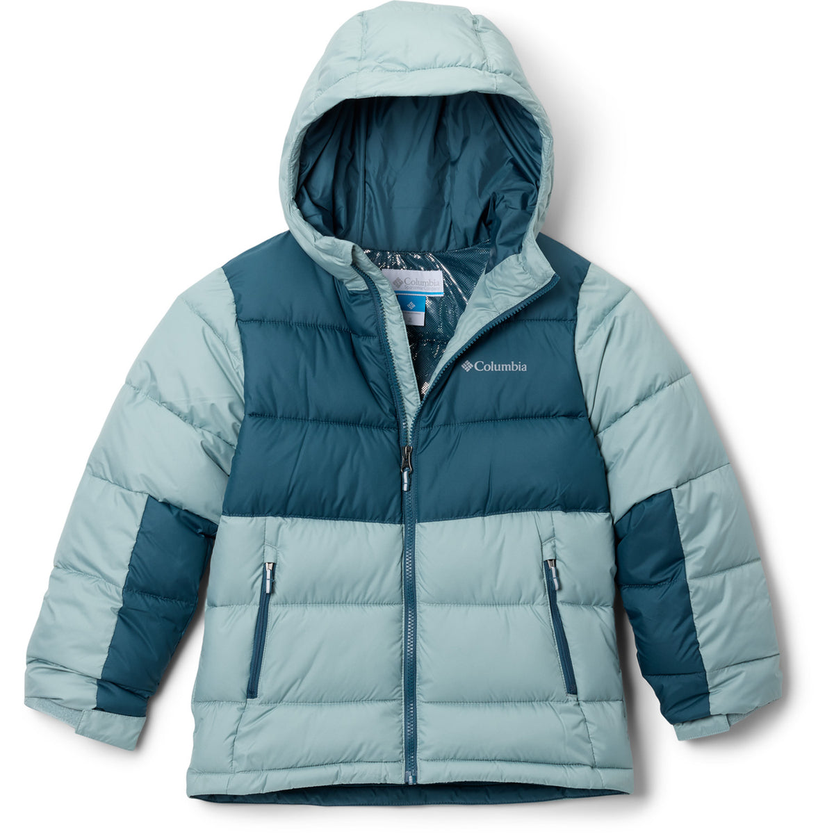 Columbia Pike Lake II Hooded Jacket - Kids' Crushed Blue/Everblue