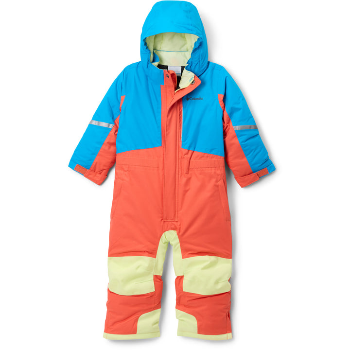 Columbia Buga III Suit - Toddlers' Zing/Compass Blue/Citron Haze