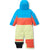 Columbia Buga III Suit - Toddlers' Zing/Compass Blue/Citron Haze