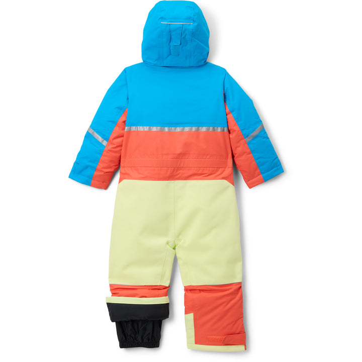 Columbia Buga III Suit - Toddlers' Zing/Compass Blue/Citron Haze
