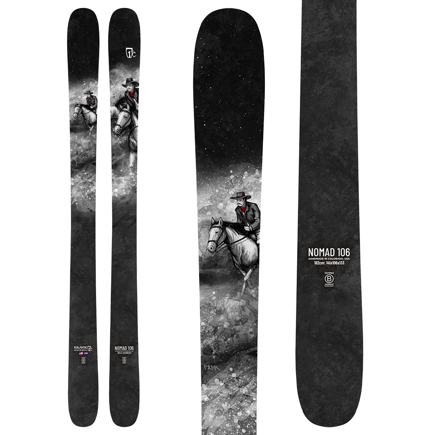 Icelantic Nomad 106 Skis 2026 – evo
