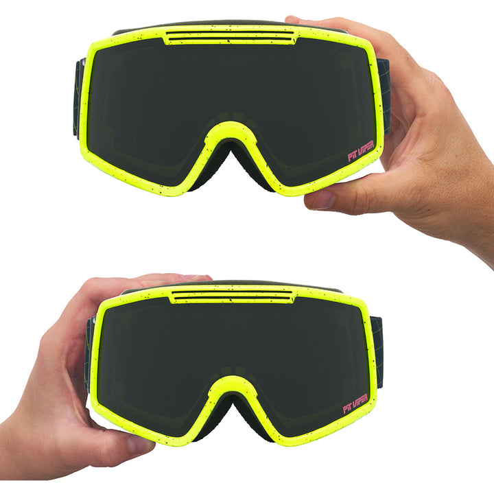Pit Viper The French Fry Goggles - Small Surge Matrix/Smoke