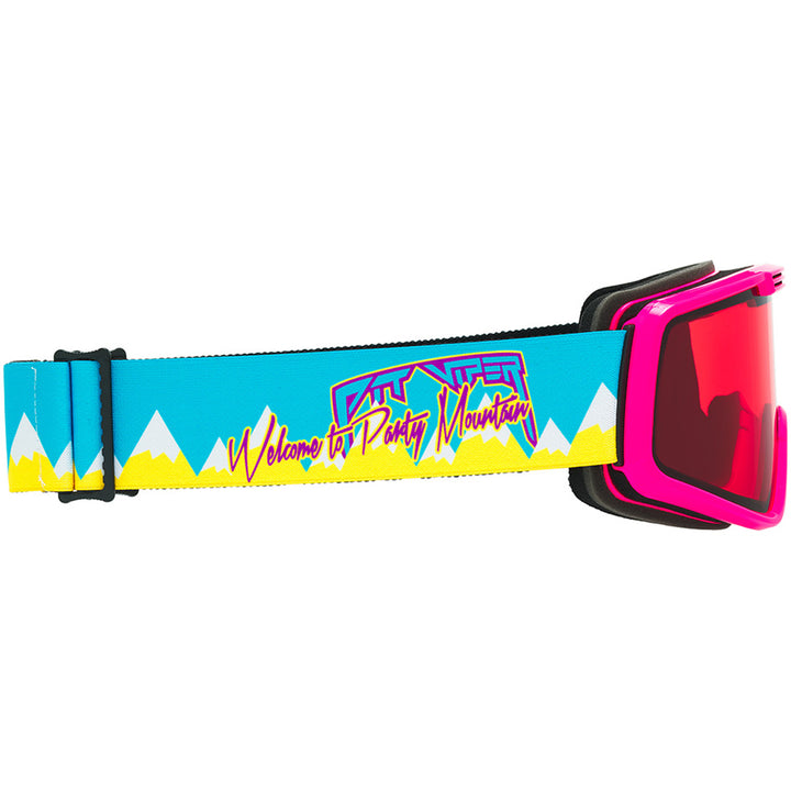Pit Viper The French Fry Goggles - Small Party Mountain/Rose