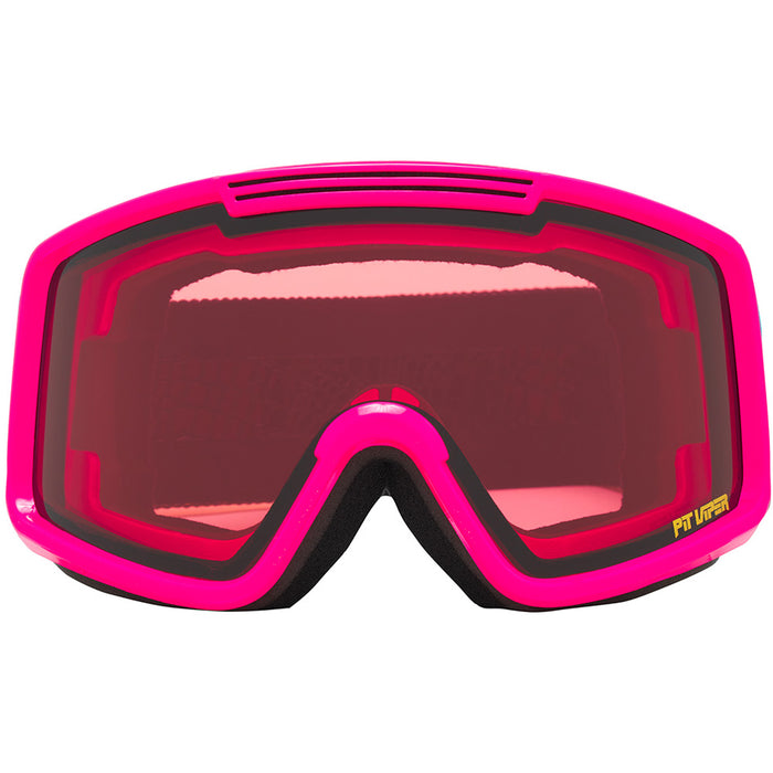 Pit Viper The French Fry Goggles - Small Party Mountain/Rose