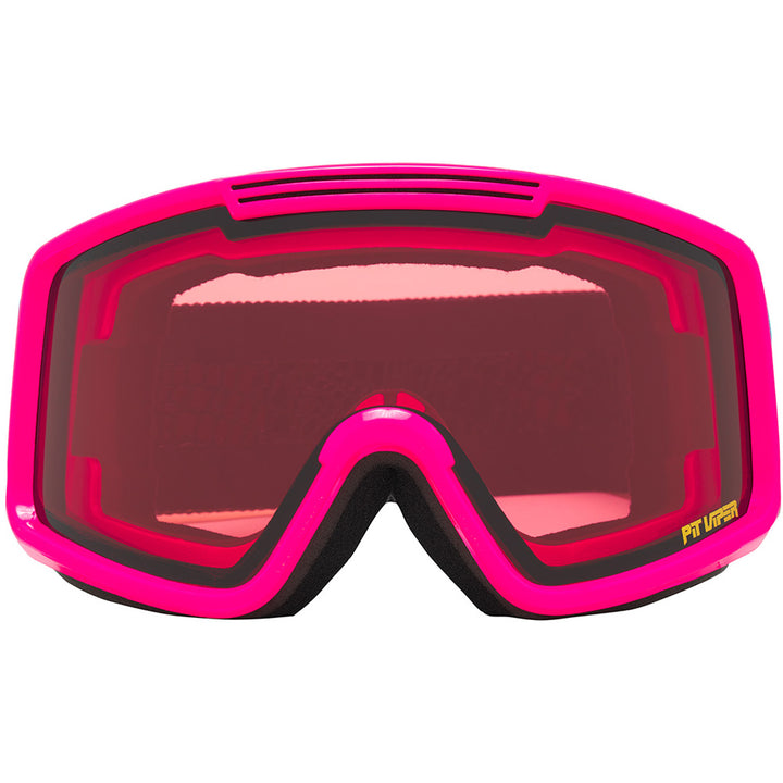 Pit Viper The French Fry Goggles - Small Party Mountain/Rose