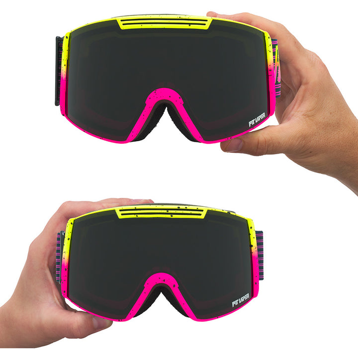 Pit Viper The Backslap Goggles - Large Formula/Smoke
