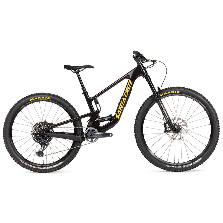 Santa Cruz 5010 5 C S RockShox/Fox evo Exclusive Complete Mountain Bike 2024 Gloss Black/Yellow