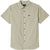 Brixton Charter Print Short-Sleeve Shirt - Men's Whitecap/Ivy Green Stripe
