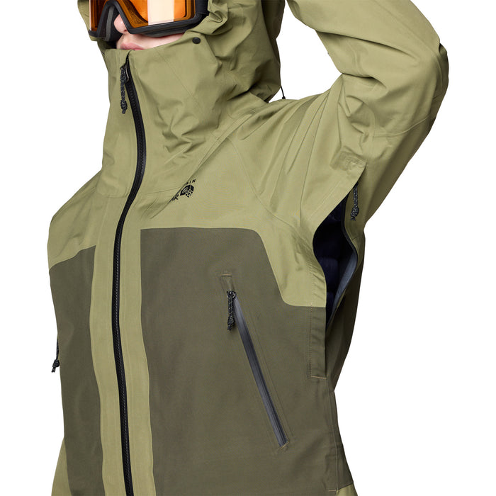 Mountain Hardwear Boundary Ridge™ GORE-TEX Jacket - Women's Landslide/Dark Pine