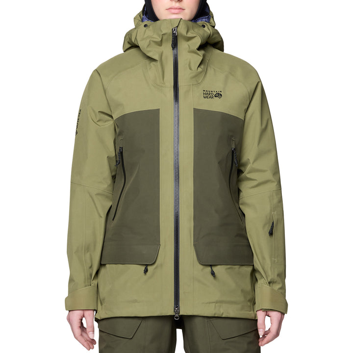 Mountain Hardwear Boundary Ridge™ GORE-TEX Jacket - Women's Landslide/Dark Pine