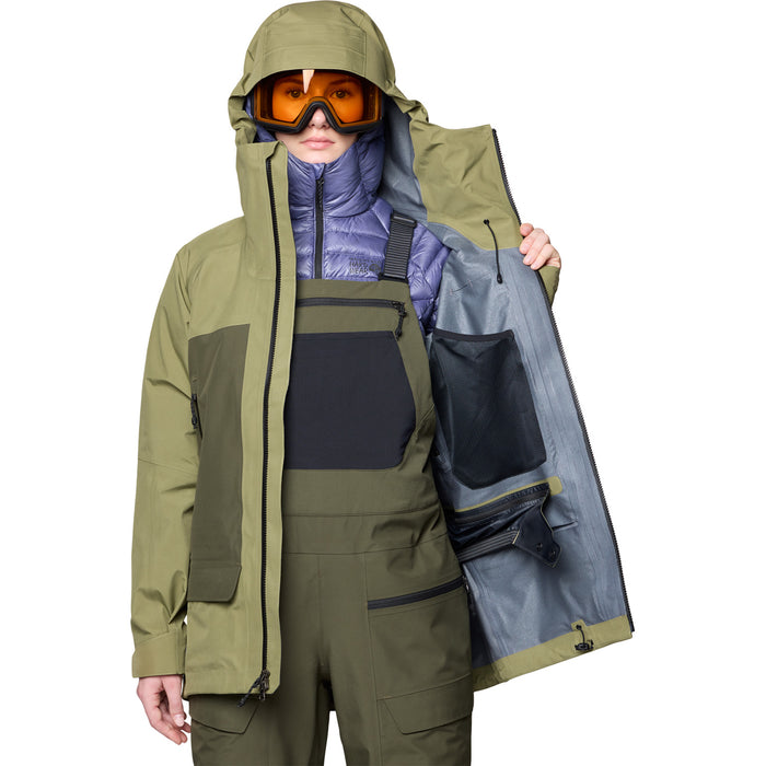 Mountain Hardwear Boundary Ridge™ GORE-TEX Jacket - Women's Landslide/Dark Pine