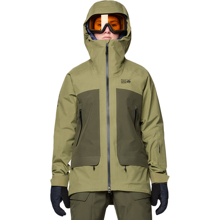 Mountain Hardwear Boundary Ridge™ GORE-TEX Jacket - Women's Landslide/Dark Pine