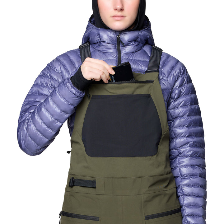 Mountain Hardwear Boundary Ridge™ GORE-TEX Bibs - Women's Dark Pine