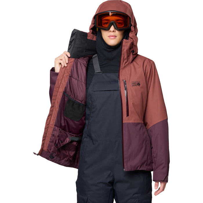 Mountain Hardwear Firefall™ Insulated Jacket - Women's Bourbon Brown/Blackberry