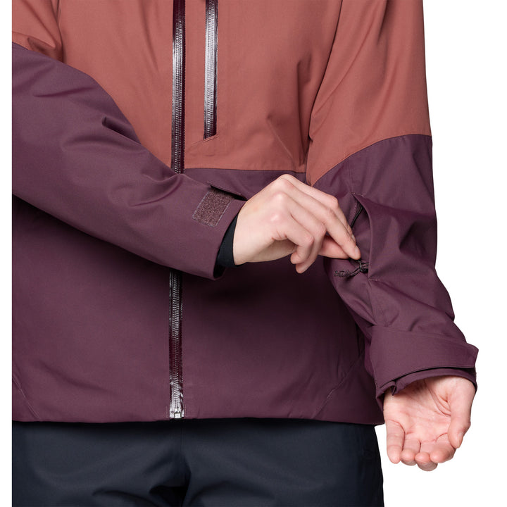 Mountain Hardwear Firefall™ Insulated Jacket - Women's Bourbon Brown/Blackberry