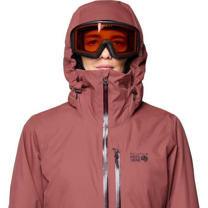 Mountain Hardwear Firefall™ Insulated Jacket - Women's Bourbon Brown/Blackberry