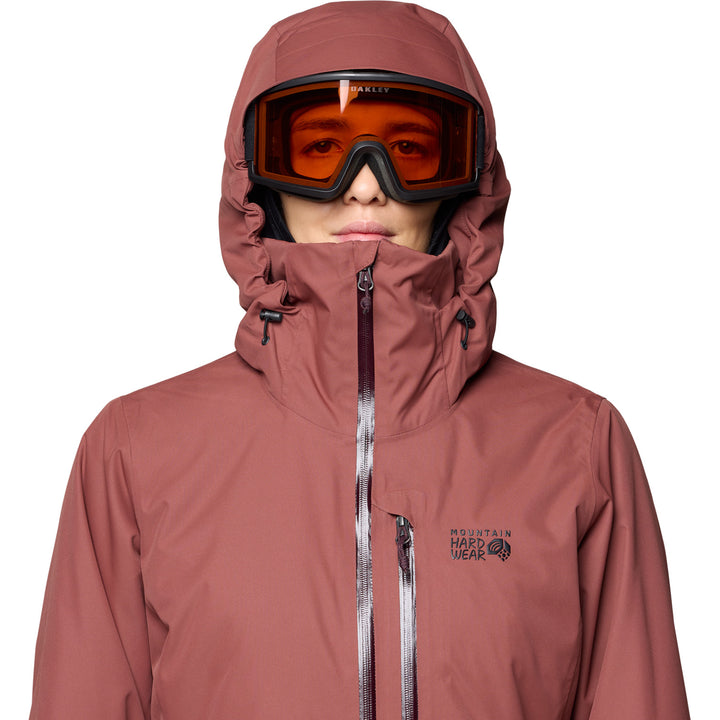 Mountain Hardwear Firefall™ Insulated Jacket - Women's Bourbon Brown/Blackberry