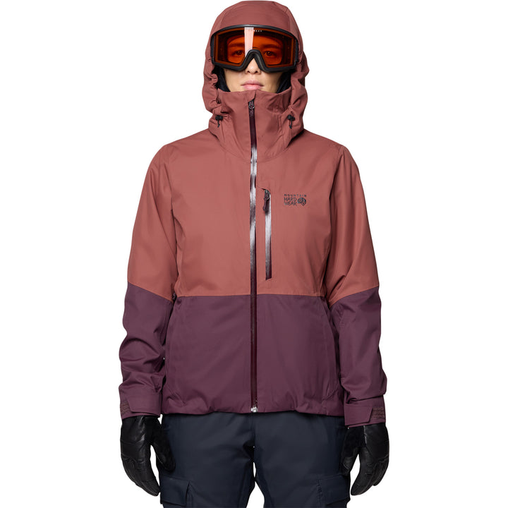 Mountain Hardwear Firefall™ Insulated Jacket - Women's Bourbon Brown/Blackberry