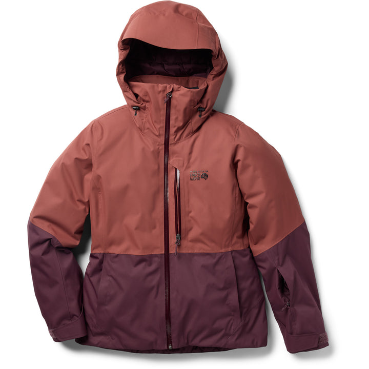 Mountain Hardwear Firefall™ Insulated Jacket - Women's Bourbon Brown/Blackberry